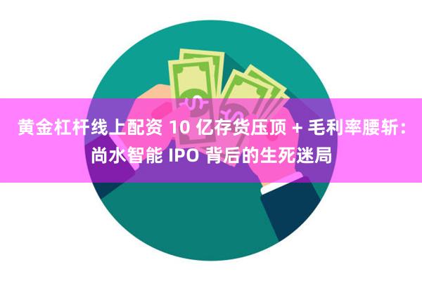黄金杠杆线上配资 10 亿存货压顶 + 毛利率腰斩：尚水智能 IPO 背后的生死迷局