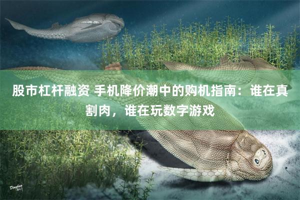 股市杠杆融资 手机降价潮中的购机指南：谁在真割肉，谁在玩数字游戏