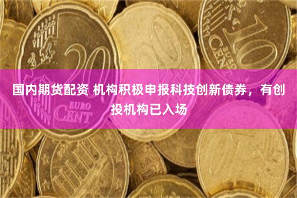 国内期货配资 机构积极申报科技创新债券，有创投机构已入场