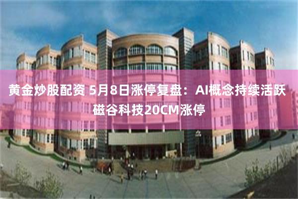 黄金炒股配资 5月8日涨停复盘：AI概念持续活跃 磁谷科技20CM涨停