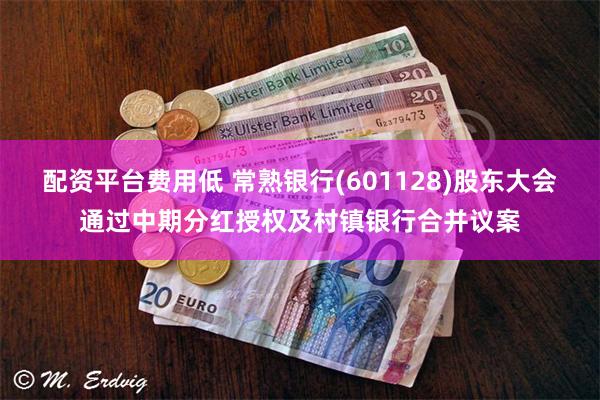 配资平台费用低 常熟银行(601128)股东大会通过中期分红授权及村镇银行合并议案