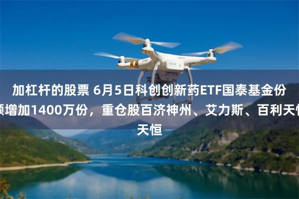 加杠杆的股票 6月5日科创创新药ETF国泰基金份额增加1400万份，重仓股百济神州、艾力斯、百利天恒