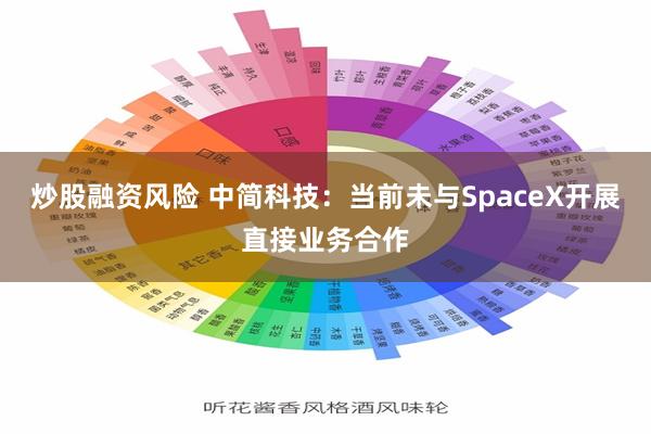 炒股融资风险 中简科技：当前未与SpaceX开展直接业务合作