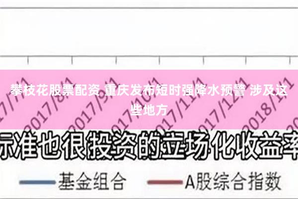 攀枝花股票配资 重庆发布短时强降水预警 涉及这些地方
