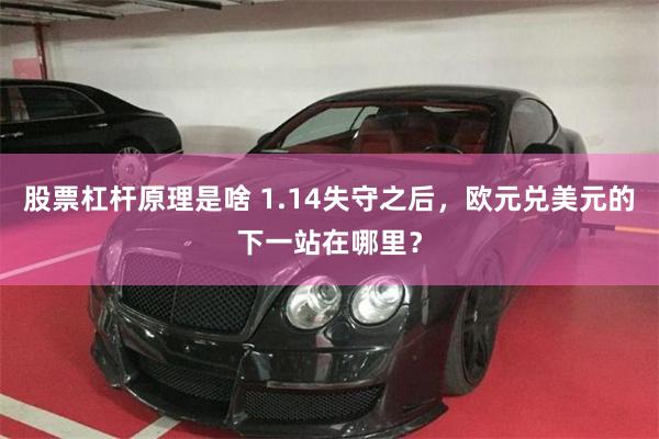 股票杠杆原理是啥 1.14失守之后，欧元兑美元的下一站在哪里？
