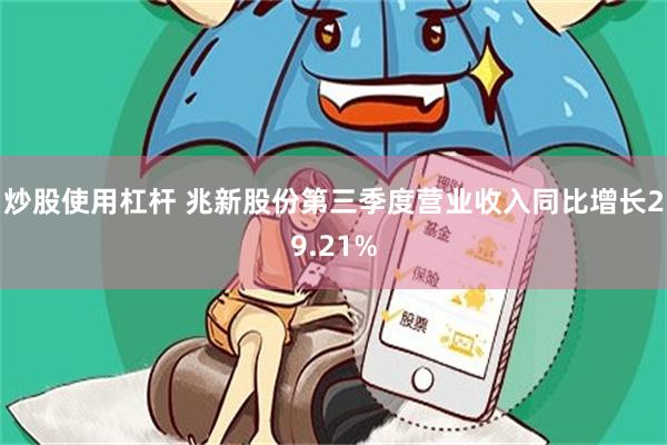炒股使用杠杆 兆新股份第三季度营业收入同比增长29.21%