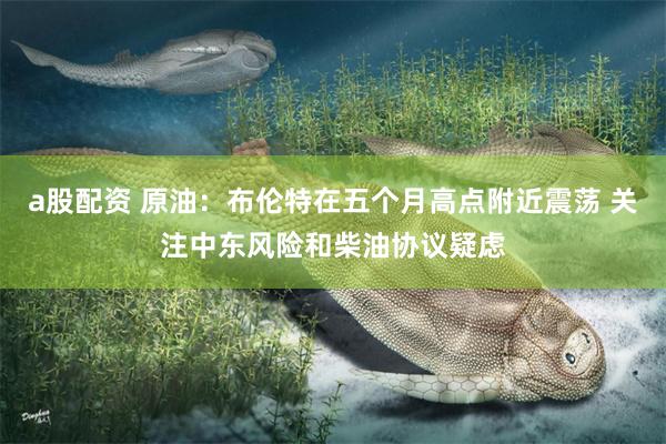 a股配资 原油：布伦特在五个月高点附近震荡 关注中东风险和柴油协议疑虑